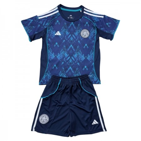 Camisolas Leicester City Criança 2º Equipamento Alternativa 2025-26 Manga Curta