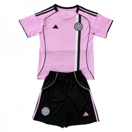 Camisolas Leicester City Criança 3º Equipamento 2025-26 Manga Curta