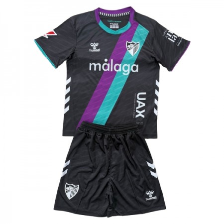 Camisolas Malaga Criança 2º Equipamento Alternativa 2025-26 Manga Curta