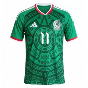 Camisolas México S.Gimenez 11 1º Equipamento Principal World Cup 2026 Manga Curta