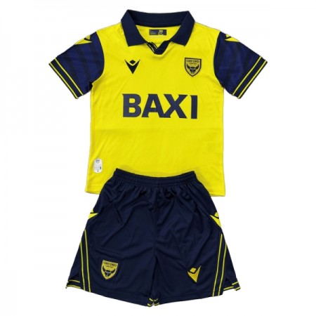 Camisolas Oxford United Criança 1º Equipamento Principal 2025-26 Manga Curta