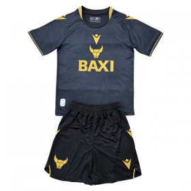 Camisolas Oxford United Criança 2º Equipamento Alternativa 2025-26 Manga Curta