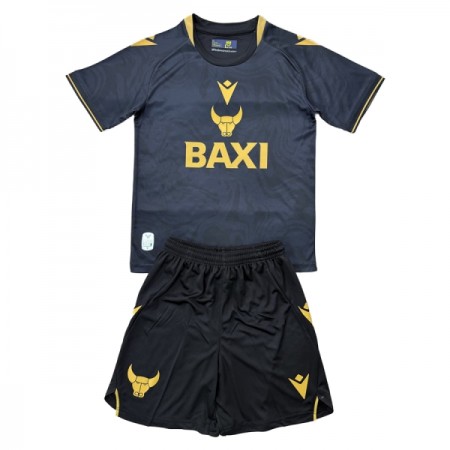 Camisolas Oxford United Criança 2º Equipamento Alternativa 2025-26 Manga Curta