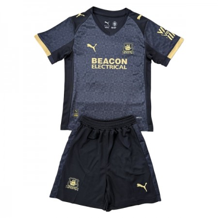 Camisolas Plymouth Argyle Criança 2º Equipamento Alternativa 2025-26 Manga Curta