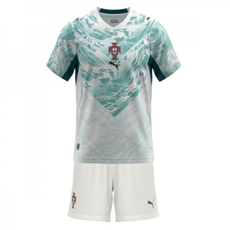 Camisolas Portugal Criança 2º Equipamento Alternativa World Cup 2026 Manga Curta
