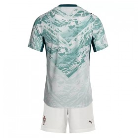 Camisolas Portugal Criança 2º Equipamento Alternativa World Cup 2026 Manga Curta