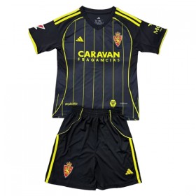 Camisolas Real Zaragoza Criança 2º Equipamento Alternativa 2025-26 Manga Curta