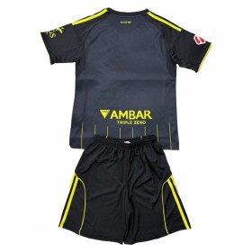 Camisolas Real Zaragoza Criança 2º Equipamento Alternativa 2025-26 Manga Curta