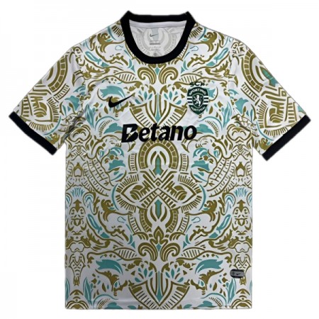 Camisolas Sporting CP Branca 2025-26 Manga Curta