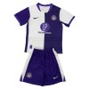 Camisolas Toulouse Criança 1º Equipamento Principal 2025-26 Manga Curta