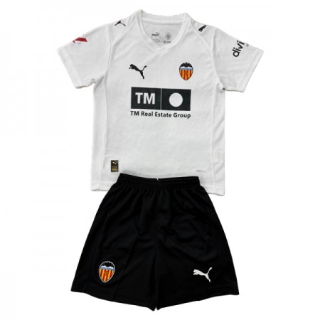 Camisolas Valencia CF Criança 1º Equipamento Principal 2025-26 Manga Curta