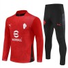 AC Milan Sweat de Treino Vermelha Zíper 2025-26