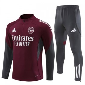 Arsenal Sweat de Treino Vermelha Zíper 2025-26
