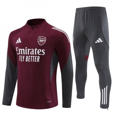 Arsenal Sweat de Treino Vermelha Zíper 2025-26