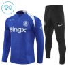 Chelsea Criança Sweat de Treino Azul Zíper 2025-26