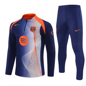 FC Barcelona Sweat de Treino Azul Zíper 2025-26