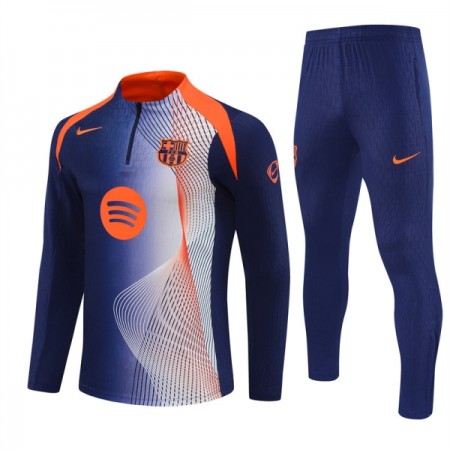 FC Barcelona Sweat de Treino Azul Zíper 2025-26