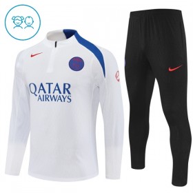 Paris Saint-Germain Criança Sweat de Treino Branca Zíper 2025-26
