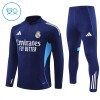 Real Madrid Criança Sweat de Treino Navy Zíper 2025-26