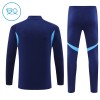 Real Madrid Criança Sweat de Treino Navy Zíper 2025-26