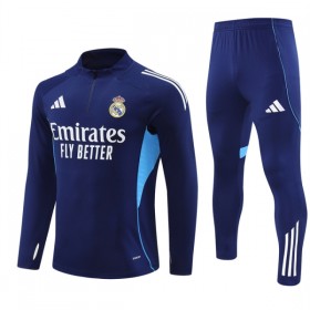 Real Madrid Sweat de Treino Navy Zíper 2025-26