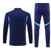 Real Madrid Sweat de Treino Navy Zíper 2025-26