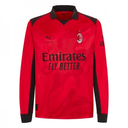Camisolas AC Milan 4º Equipamento 2025-26 Manga Comprida