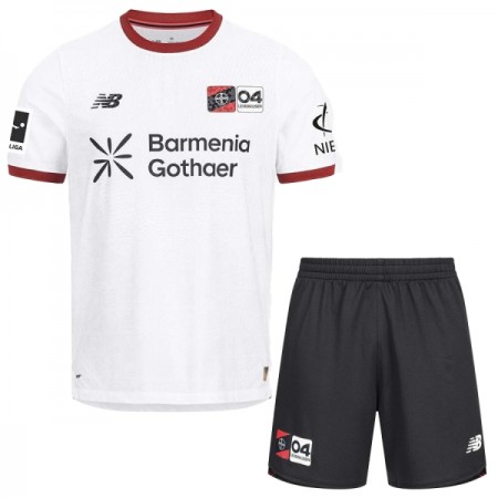 Camisolas Bayer 04 Leverkusen Criança 4º Equipamento 2025-26 Manga Curta