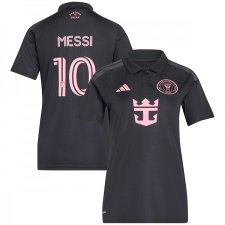 Camisolas Inter Miami CF Messi 10 Mulher 2º Equipamento Alternativa 2026 Manga Curta Camisolas Inter Miami CF Messi 10 Mulher 2º Equipamento Alternativa 2026 Manga Curta