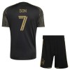 Camisolas Los Angeles FC Son 7 Criança 1º Equipamento Principal 2026 Manga Curta
