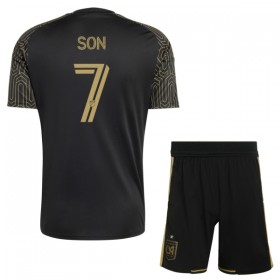 Camisolas Los Angeles FC Son 7 Criança 1º Equipamento Principal 2026 Manga Curta