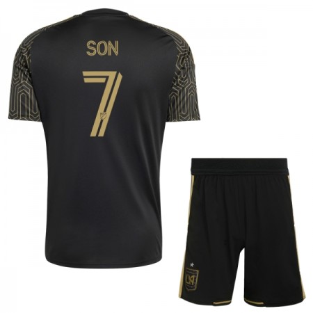 Camisolas Los Angeles FC Son 7 Criança 1º Equipamento Principal 2026 Manga Curta