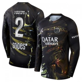 Camisolas Paris Saint-Germain Hakimi 2 Night Edition 2025-26 Manga Comprida