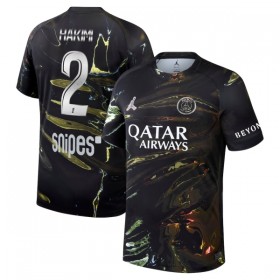 Camisolas Paris Saint-Germain Hakimi 2 Night Edition 2025-26 Manga Curta