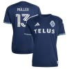 Camisolas Vancouver Whitecaps Muller 13 2º Equipamento Alternativa 2026 Manga Curta Camisolas Vancouver Whitecaps Muller 13 2º Equipamento Alternativa 2026 Manga Curta
