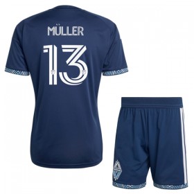 Camisolas Vancouver Whitecaps Muller 13 Criança 2º Equipamento Alternativa 2026 Manga Curta