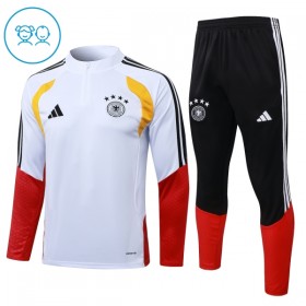 Alemanha Criança Sweat de Treino Branca Zíper 2026-27