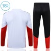 Alemanha Criança Sweat de Treino Branca Zíper 2026-27