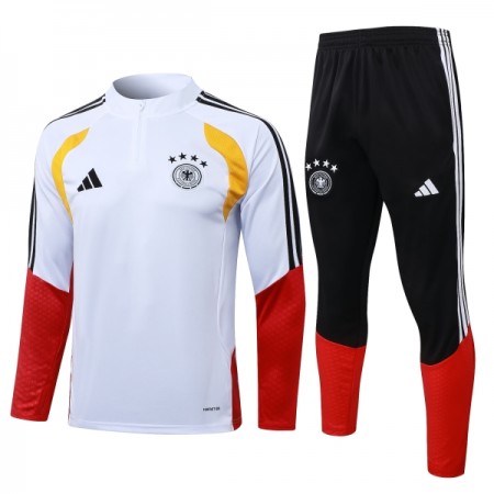 Alemanha Sweat de Treino Branca Zíper 2026-27