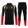 Alemanha Sweat de Treino Preta Zíper 2026-27