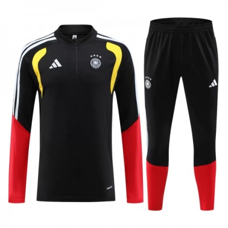 Alemanha Sweat de Treino Preta Zíper 2026-27