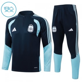 Argentina Criança Sweat de Treino Navy Zíper 2026-27