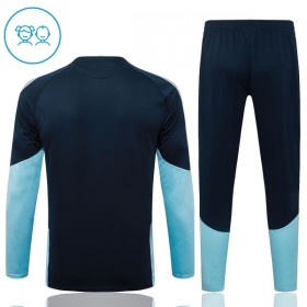 Argentina Criança Sweat de Treino Navy Zíper 2026-27