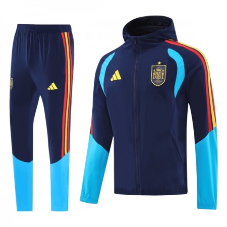 Espanha Casaco Capuz Treino Navy 2026-27