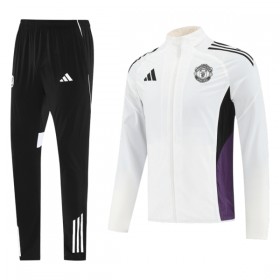 Manchester United Casaco de Treino Conjunto Branca 2025-26