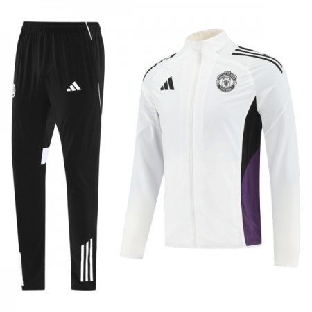 Manchester United Casaco de Treino Conjunto Branca 2025-26