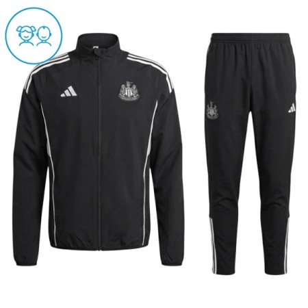 Newcastle United Criança Casaco de Treino Conjunto Preta 2025-26