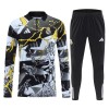 Real Madrid Marvel Sweat de Treino Preta Zíper 2026-27