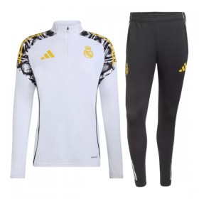 Real Madrid Sweat de Treino Branca Zíper 2026-27
