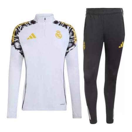 Real Madrid Sweat de Treino Branca Zíper 2026-27